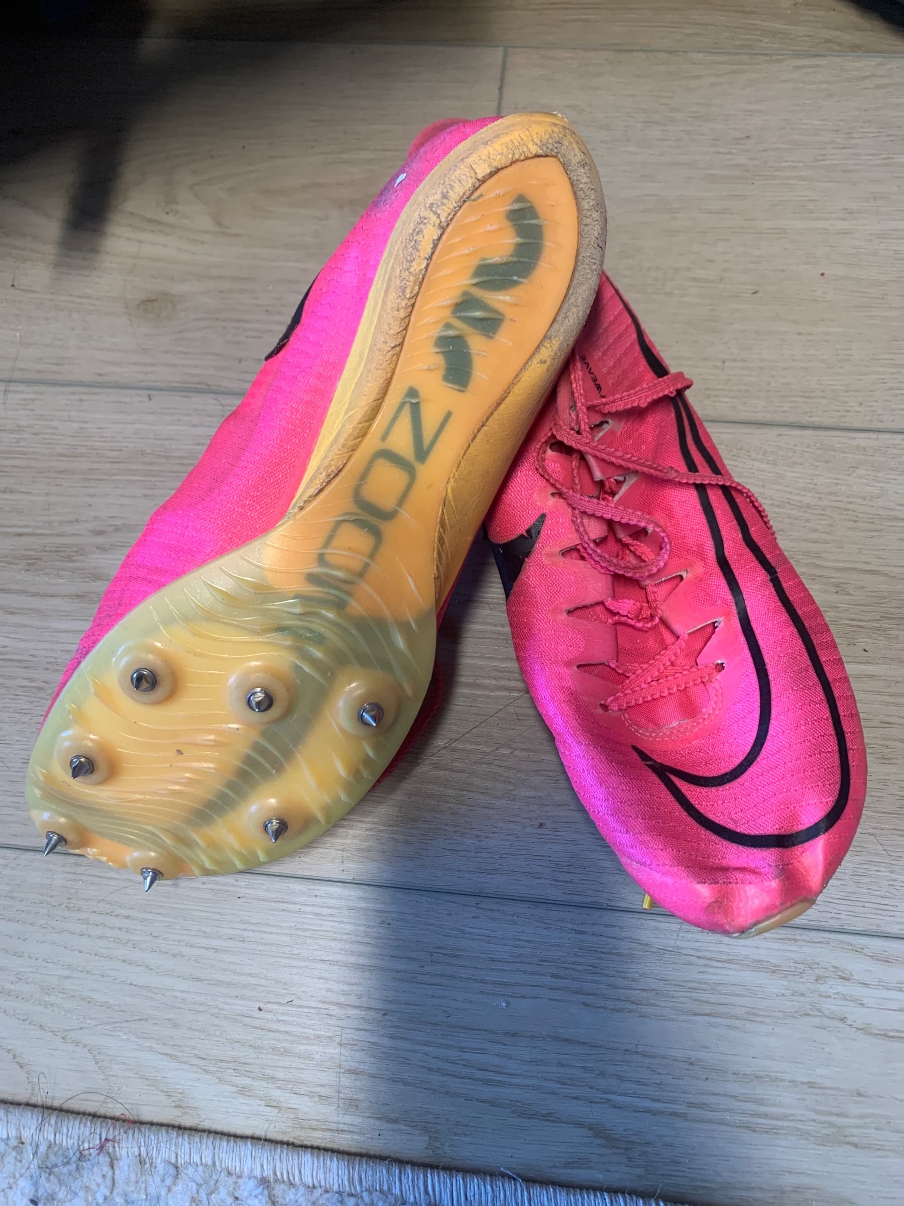 Nike air zoom mayfly spikes